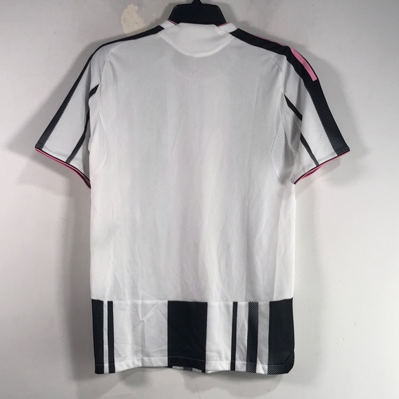 Adidas Juventus 25/26 Home Jersey, Men's Size S - Black/White/Pink - Picture 2 of 10